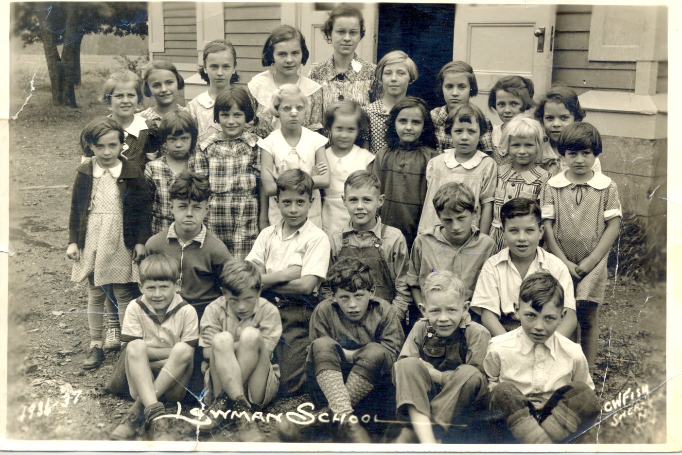 Lowman School 1936-1937 School year