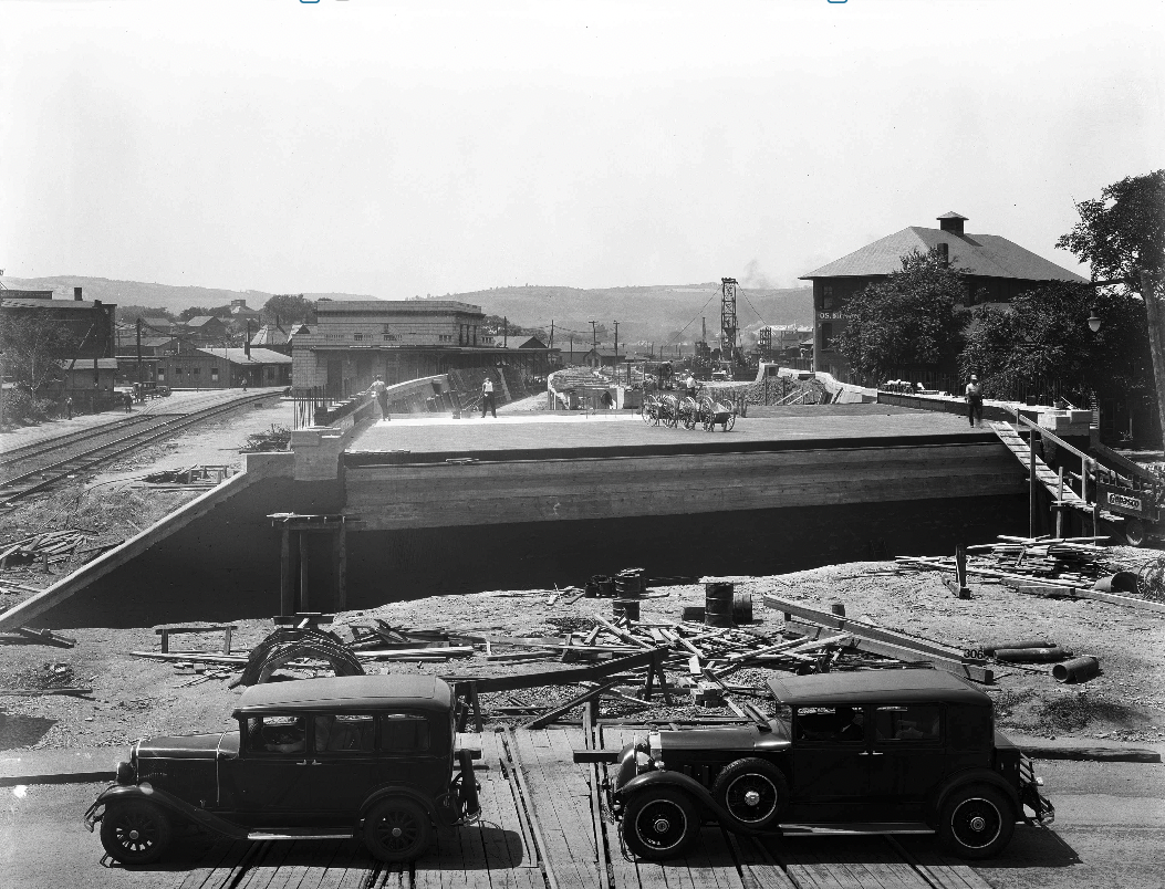 Lackawanna Station Construction July 13 1932