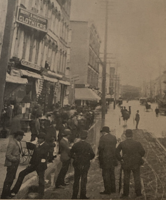 E. Water St Looking East 1889.png